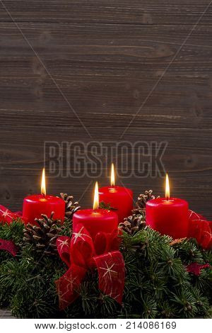 advent wreath for christmas