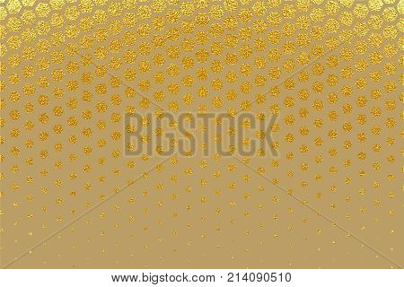 Abstract Geometric Pattern. Hexagonal Pattern. Vector Illustration.