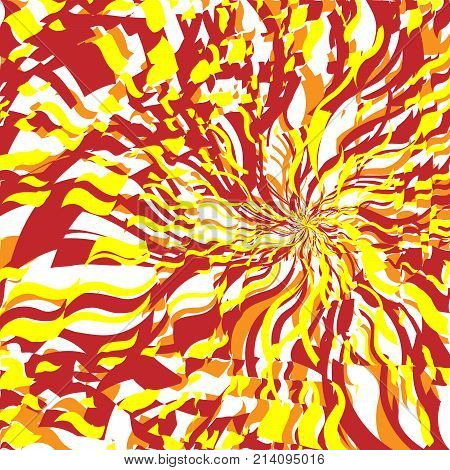 Bright Red and Orange Fire Abstract Background, Flame Pattern, Stylized Fire, Fire Sign Background, Sunlight Abstract Orange Wave Background