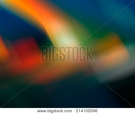 Abstract Background - Multicolored Diagonal Lines. Blurred background. Design Element. Bright Colors. Red Blue Orange.