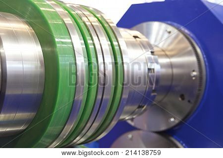 Various metal elements of rolls of rolling mills machine tools