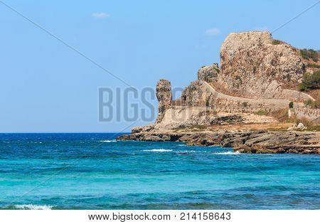 Beach Montagna Spaccata, Salento, Italy