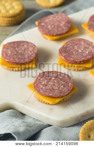 Savory Homemade Cheese Meat And Cracker Hor Dourves