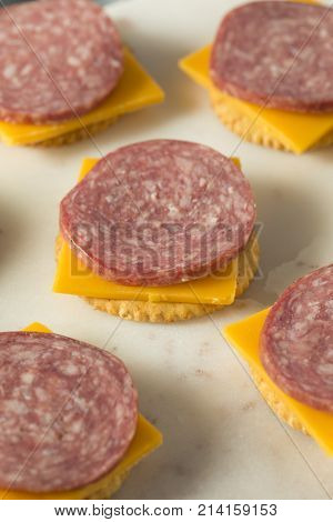 Savory Homemade Cheese Meat And Cracker Hor Dourves
