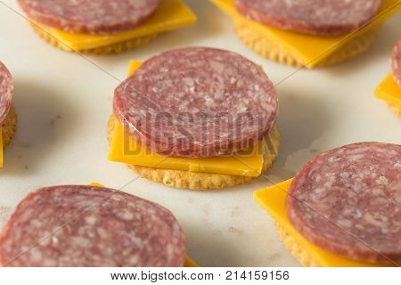 Savory Homemade Cheese Meat And Cracker Hor Dourves
