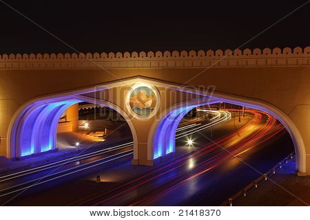Tor zum Muttrah in Oman
