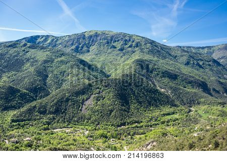 Mountains of Regional nature park of the Azure PreAlps France