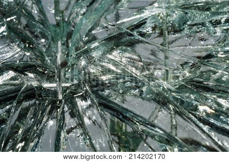 cracked glass cracked glass macro photo in the context of