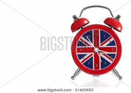 Horloge drapeau britannique