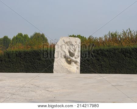 Garden Of Fluid Sculptures By Penone In Venaria