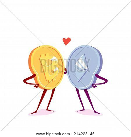 Bitcoin And Etherum Are Friends.