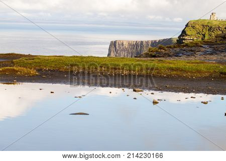 The Burren (in Irish: Boireann - great rock) the karst-landscape region in west County Clare Ireland.
