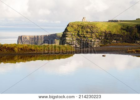 The Burren (in Irish: Boireann - great rock) the karst-landscape region in west County Clare Ireland.