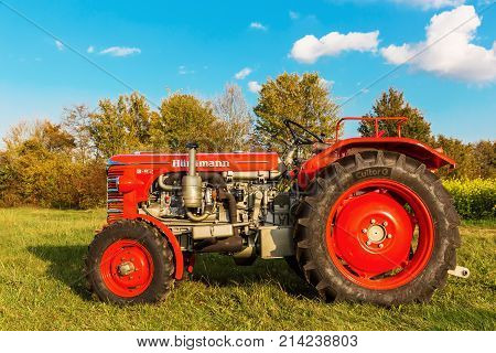 Historical Tractor Made By Hürlimann