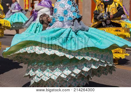 Authentic peruvian dance
