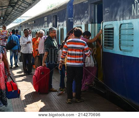 Ajmer Railway Station In Rajasthan, India