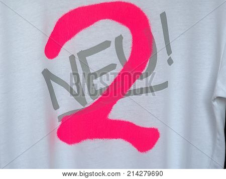 Tshirt Of Neu Group In Duesseldorf