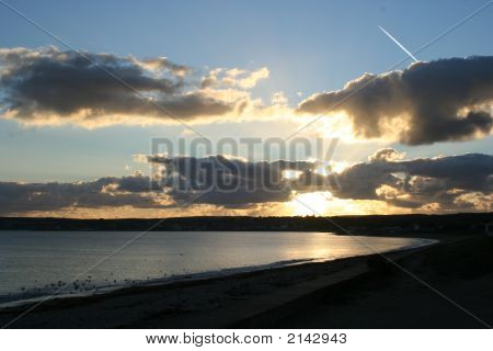 Sunset St Michaels Bay