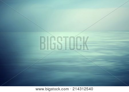 Tropical sky and ocean, Abstract ocean sunrise background, Abstract natural blur serene