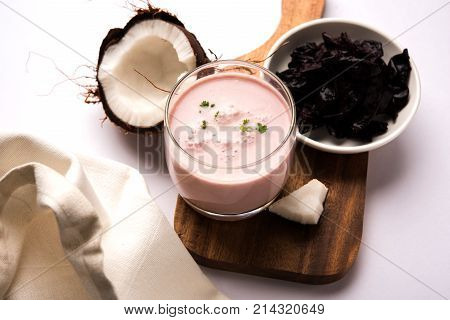Solkadhi or sol kadhi, A famous drink from Goa or Maharashtra`s Konkan region