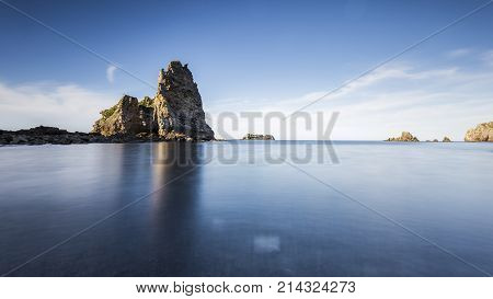 Coast Of Asturias In Spain.