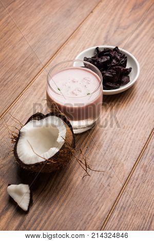 Solkadhi or sol kadhi, A famous drink from Goa or Maharashtra`s Konkan region