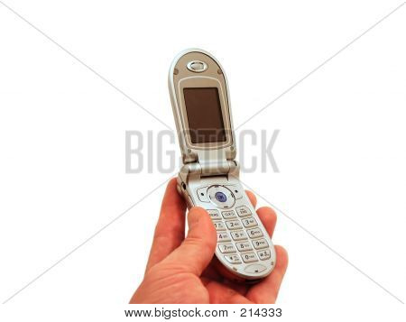 Handy In der Hand