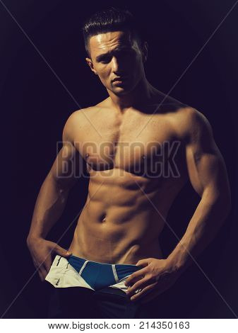 Sexy Muscular Man