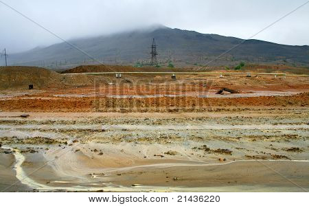 Karabash industrielle Wüste