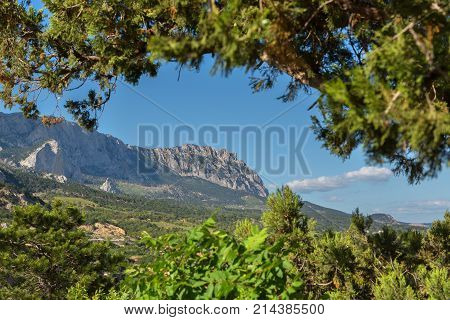 Ai-Petri is a peak in the Crimean Mountains.