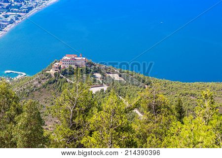 Panoramic View Of Loutraki, Greece