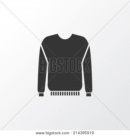 Pullover Icon Symbol. Premium Quality Isolated Jumper Element In Trendy Style.