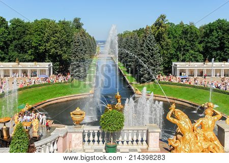 Peterhoff Palace Fountain