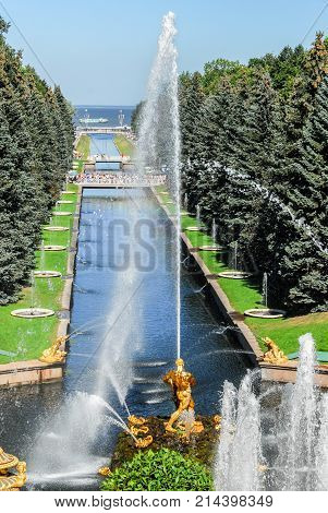 Peterhoff Palace Fountain