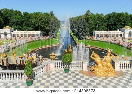 Peterhoff Palace Fountain