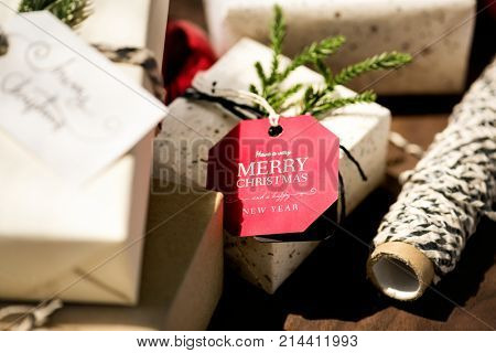 Christmas present boxes