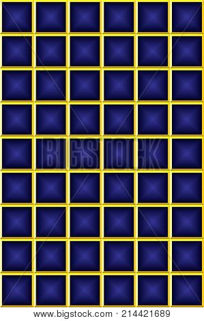 Gold And Blue Background