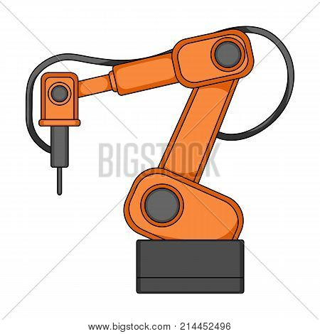 Machine, single icon in cartoon style.Machine, vector symbol stock illustration .