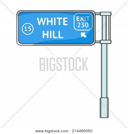 Sign single icon in cartoon style.Sign vector symbol stock illustration .
