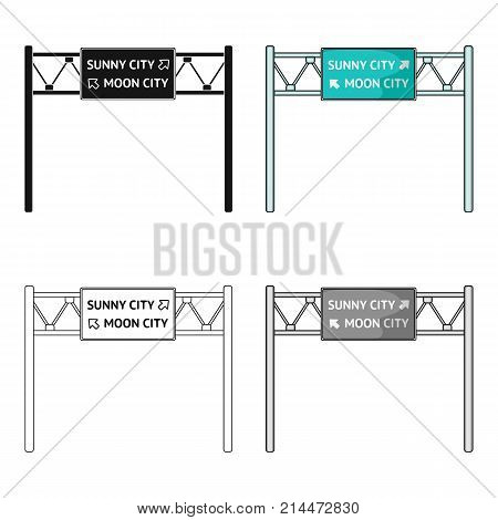 Sign single icon in cartoon style.Sign vector symbol stock illustration .