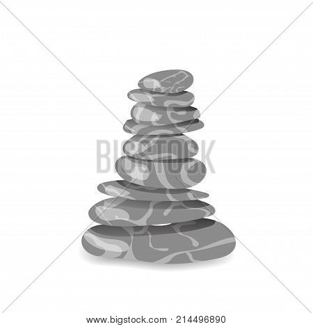 Grey Stone Pyramid