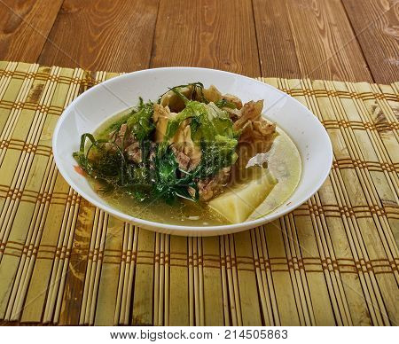 Nigerian Bitter Leaf Soup