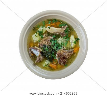 Serbian Lamb Vegetable Soup
