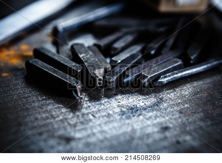 Metal Brand Stamp For Branding Steel Products