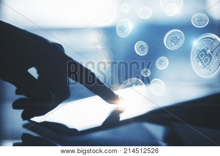 Cryptography And Banking Concept