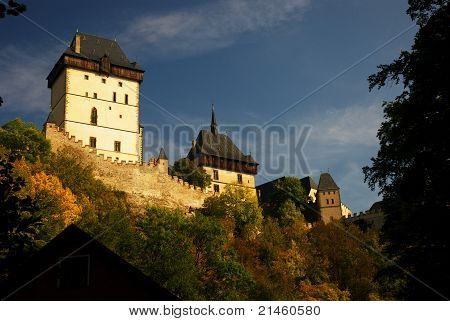Legendary Karlstejn castle - Czech republic