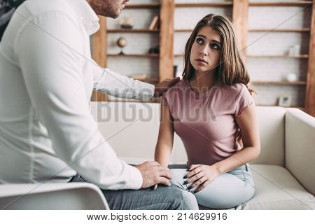 Girl With Psychologist