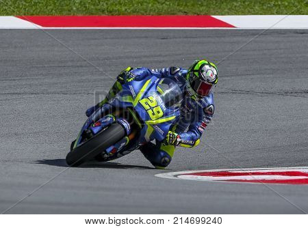 Andrea Iannone Of Italy And Team Suzuki Ecstar