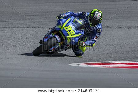 Andrea Iannone Of Italy And Team Suzuki Ecstar