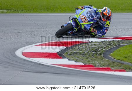Alex Rins Of Spain And Team Suzuki Ecstar